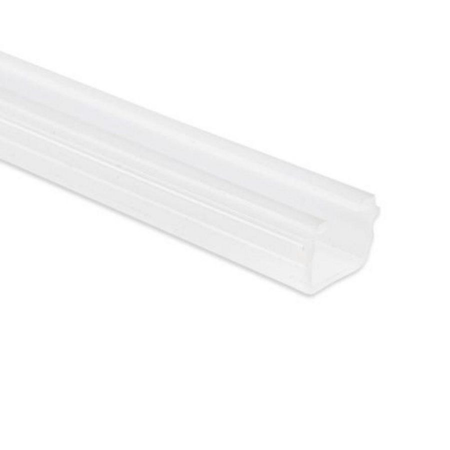 Inleg/gordijnrails CV1 opaal/satijn L=200cm