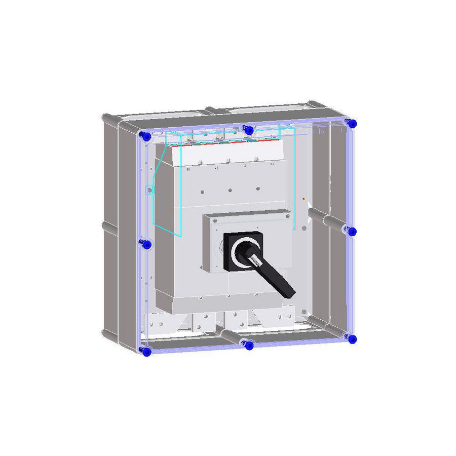 Schakelkast met NZM4 DBB 800-1600A 4p