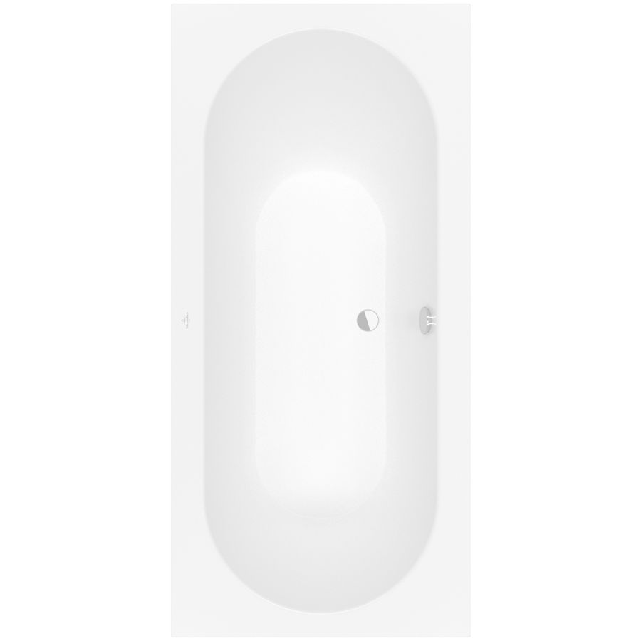 Ligbad Oberon rechthoek 190x90cm quaryl RW UBQ199OBE2V-RW