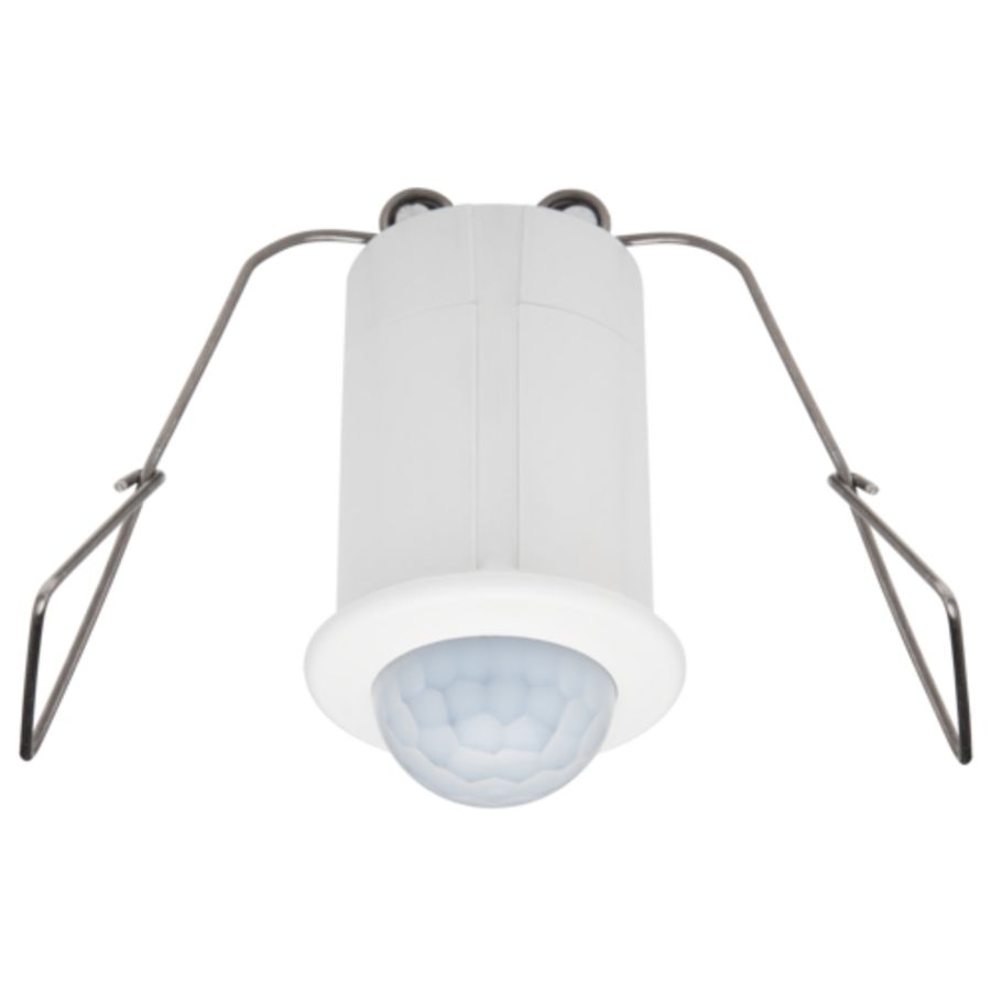 Aanwezigheidsmelder 230V 9,5m IP65 mini inbouw wit