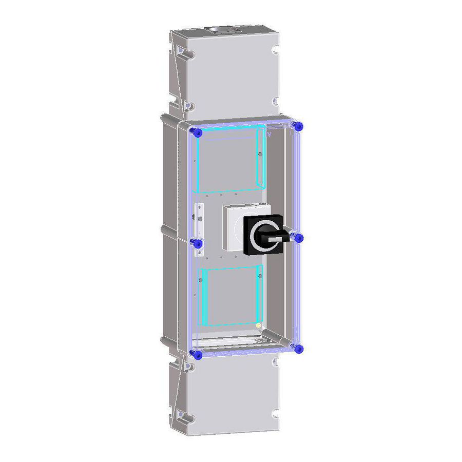 Schakelkast stand-alone voorbereid voor NZM2