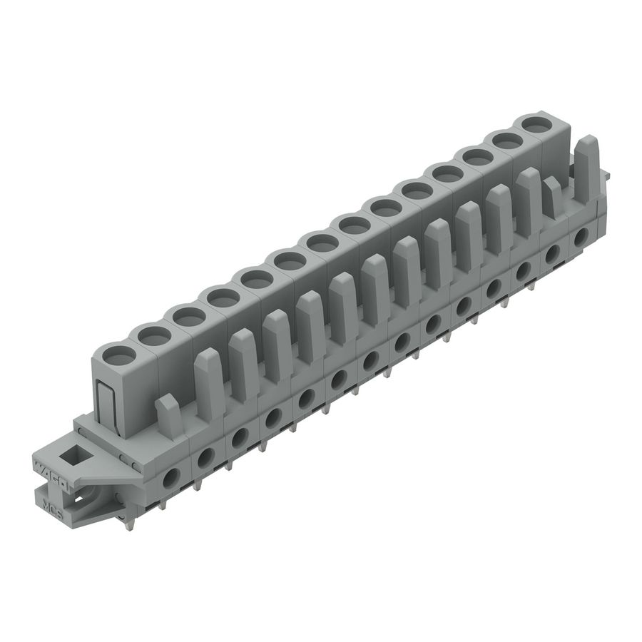 THT FE steker RE raster 5mm grijs 232-144/031-000 VVE=25