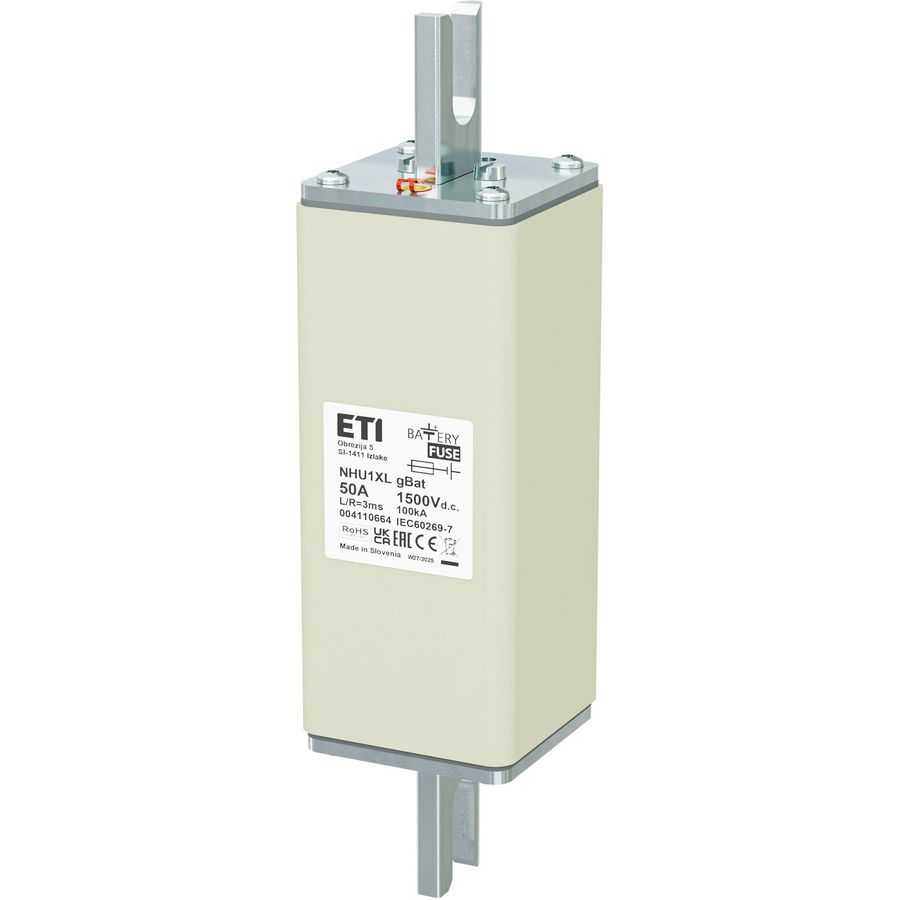 Zekering NHU1XL gBat 50A/1500V DC 4110664