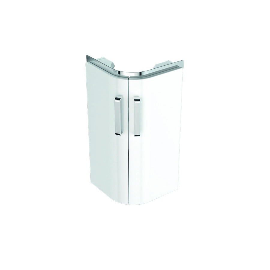 Renova Compact onderkast v. hoekfontein 32cm wit