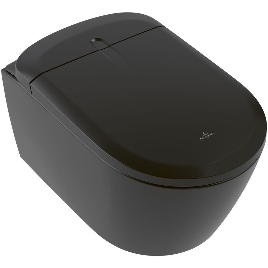 Supreo douchecloset wandmodel ViClean 384x423x612mm Pure Black CP