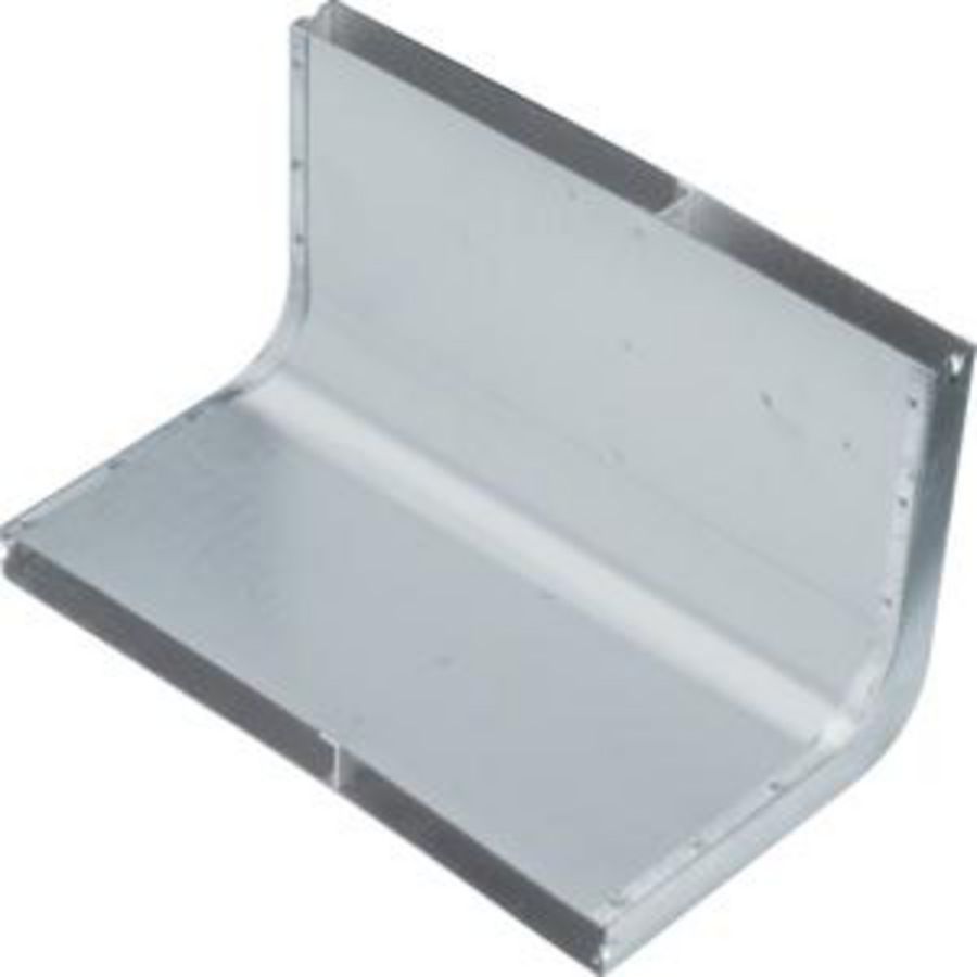 Stijgstuk 2-compartimenten voor UK 340x28mm staal