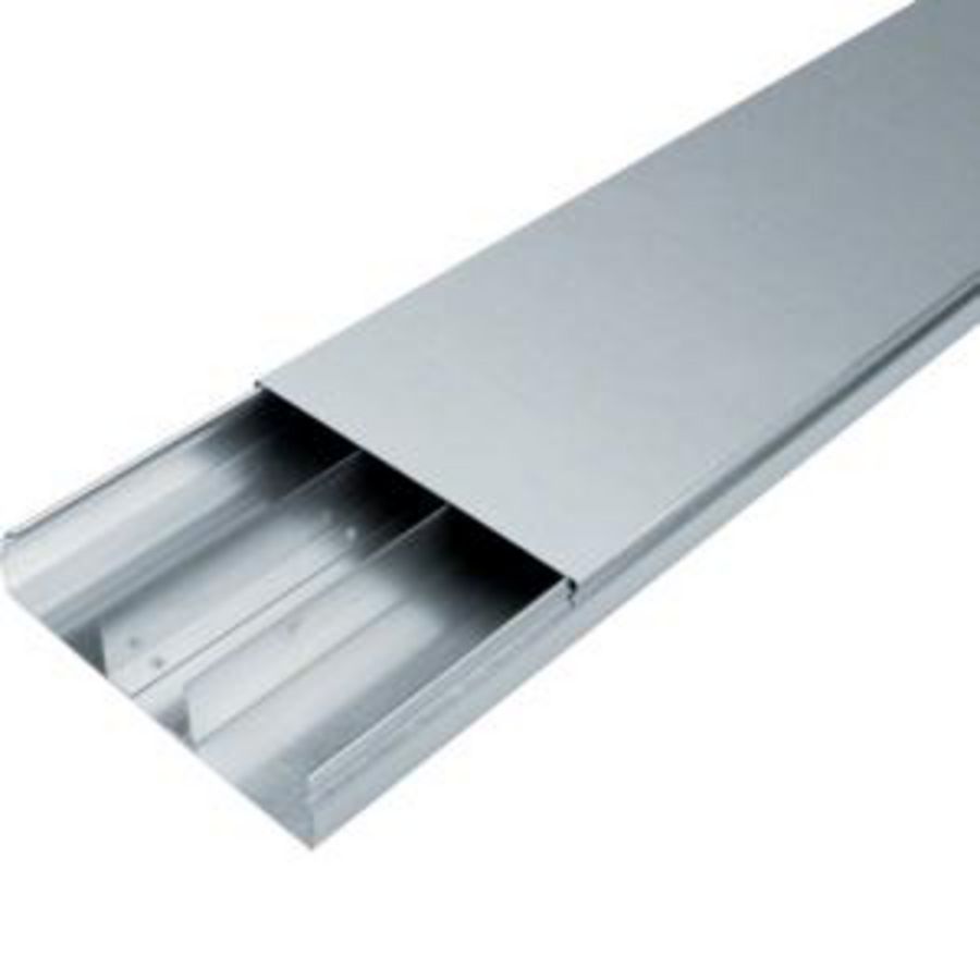 Vloergoot verzonken 3-compartimenten 240x48mm staal VVE=2