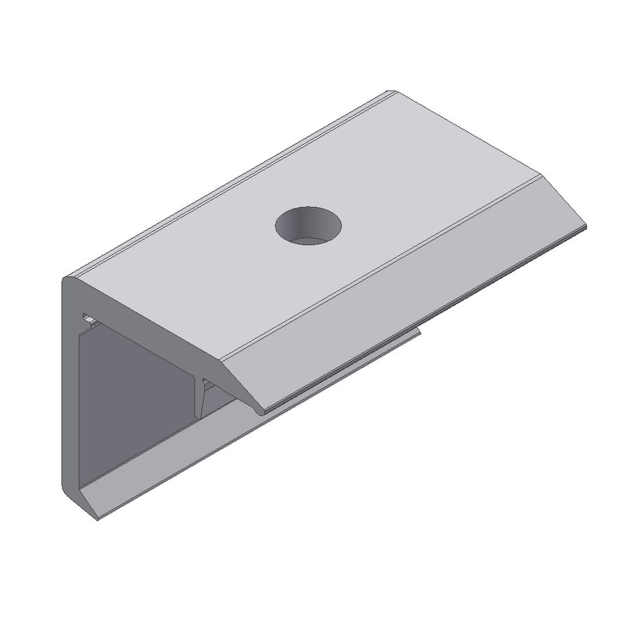 Klemplaat eindklem 28-50mm VVE=100