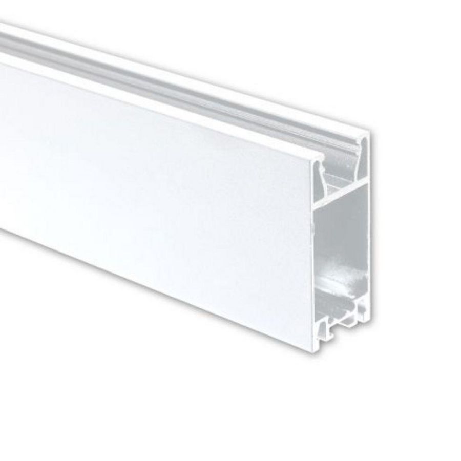 Gordijnprofiel VP3 hoog wit RAL9010 L=200cm