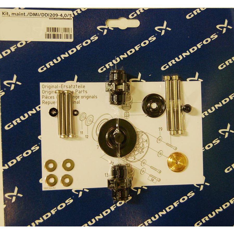 Reserve deel Rep.set 208/209D sz 2 PVC/V/C