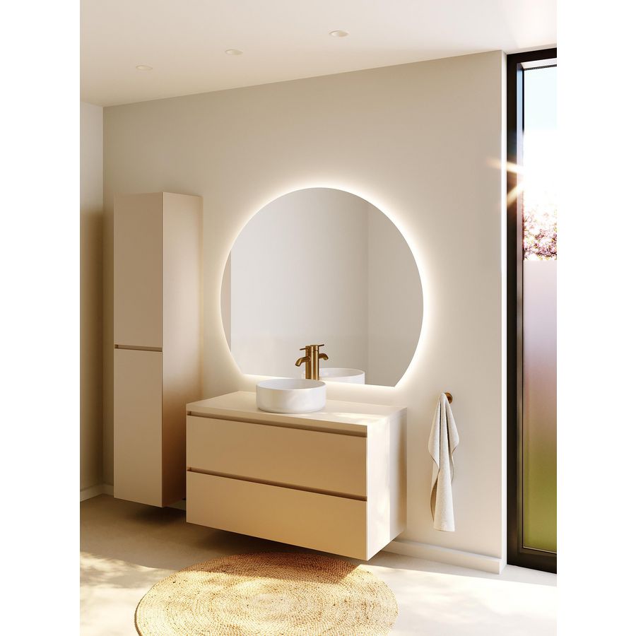 Counter Top+BC SPR-UP_46 100 +bowl Flax Beige mat