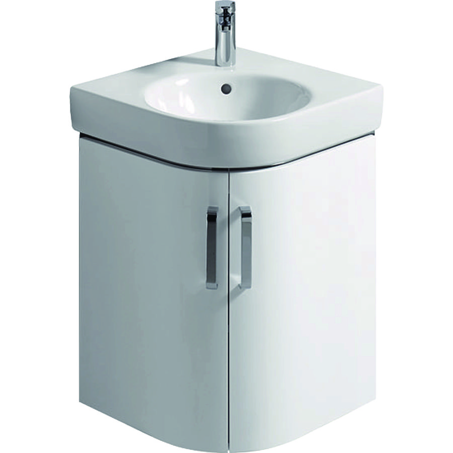 Renova Compact onderkast v. hoekwastafel 50cm wit