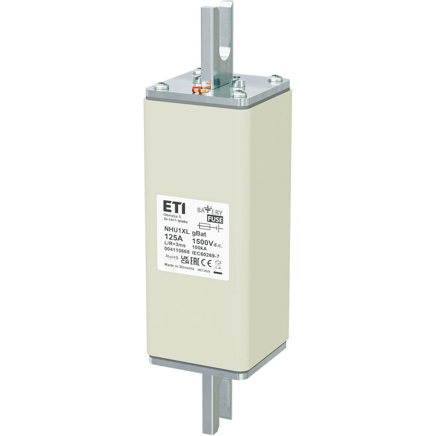 Zekering NHU1XL gBat 125A/1500V DC 4110668