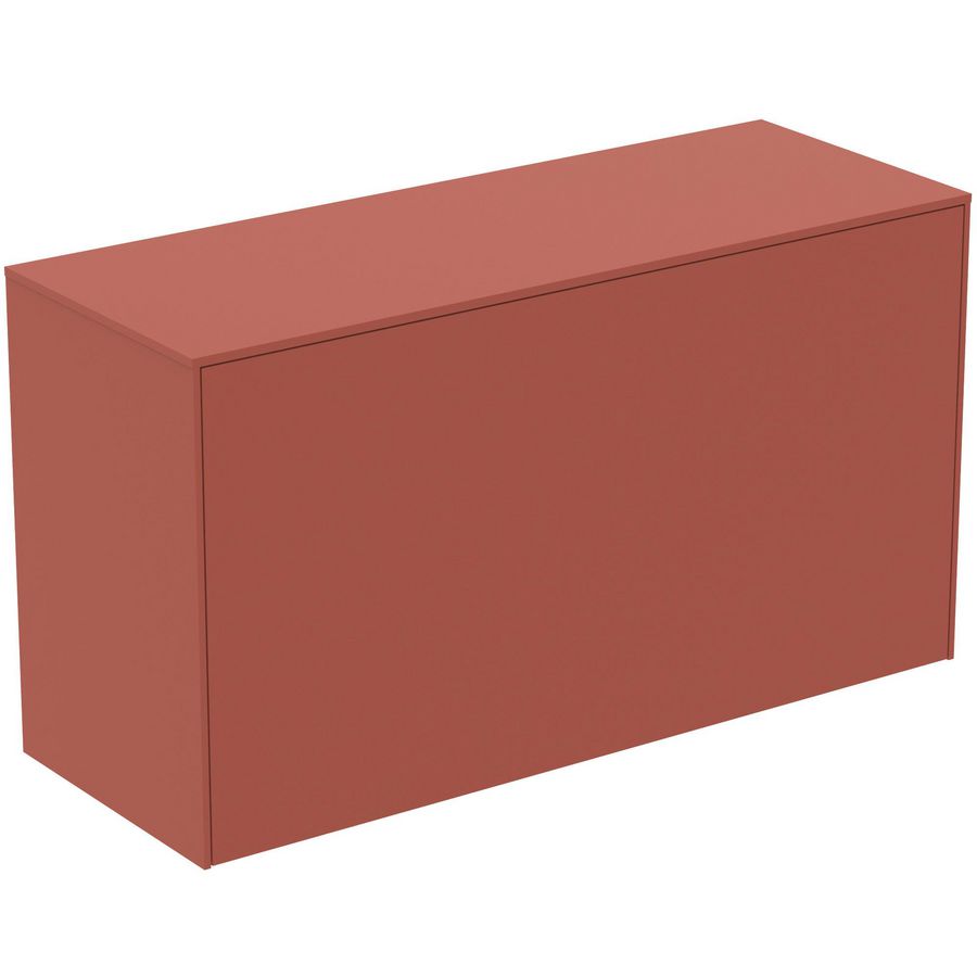 Conca wastafelmeubel 100x37x55cm 1 lade afdekblad zonder uitsnijding matt sunsets