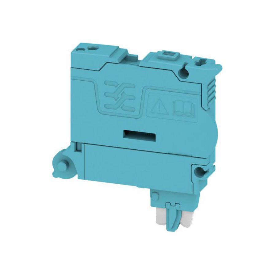 Zekeringsklem blauw 6.3 A draaibaar 2869730000 VVE=25