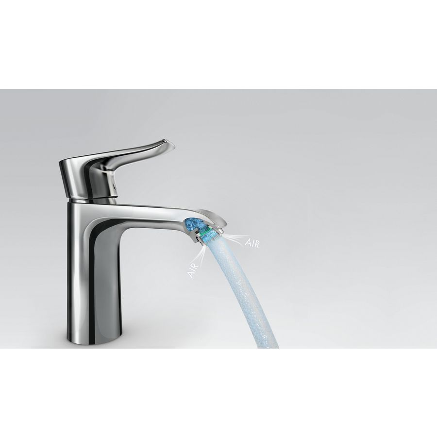 Metris wastafelkraan 110 lowflow chroom