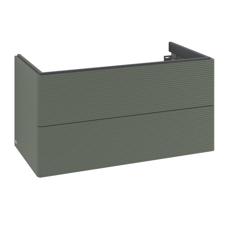 Wastafelonderkast Antao 988x504x496mm L.Green Matt Lacquer L05100HL