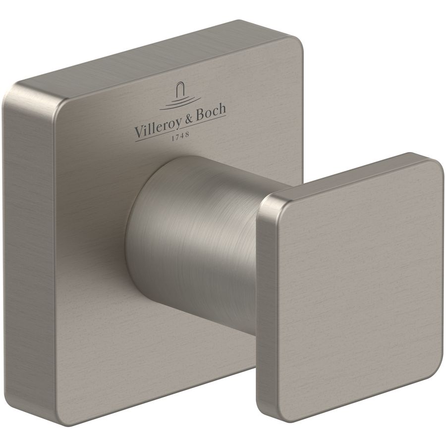 Handdoekhaak Elements - Striking Brushed Nickel Matt