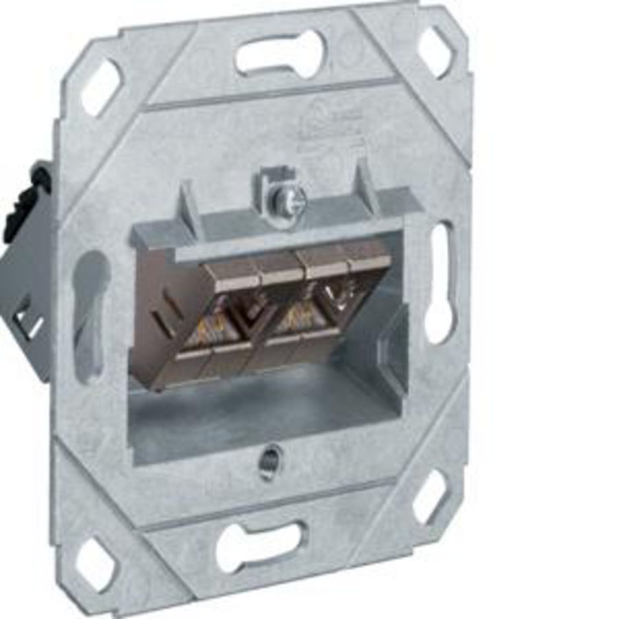 Datamodule 2x RJ45 Cat.6 patch/patch