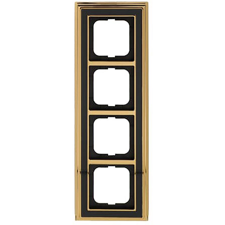 Afdekraam 4v dynasty messing antraciet (1724-835)