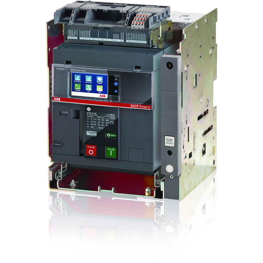 Vermogensschakelaar Emax2 E1.2N Touch LI In=1250A 3-polig