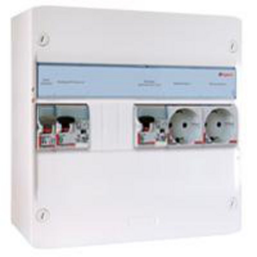 PV-Verdeler HS-2ALA-2 Wandcontactdoos