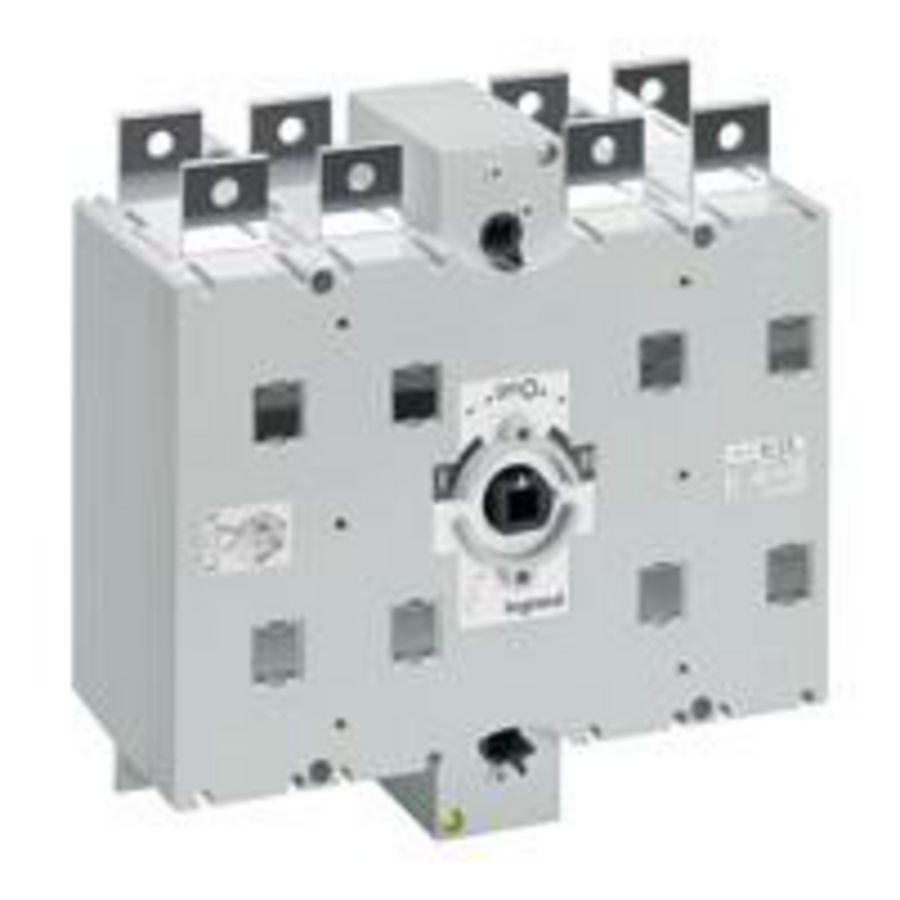 Lastomschakelaar DCX-M 630A 3-polig + N maat 4