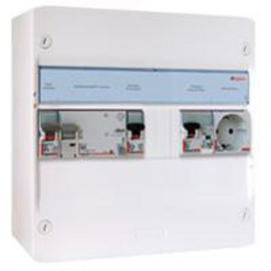 PV-Verdeler HS ALS-B + MCB-ALA Wandcontactdoos-kWh