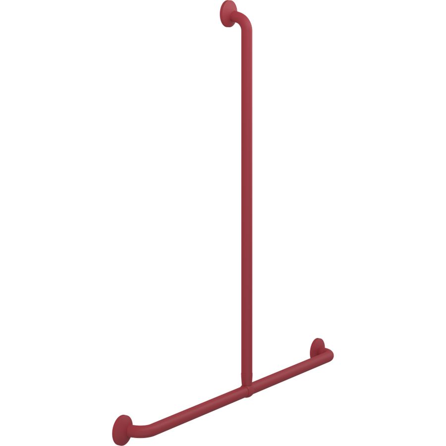 Handgreep/douchestang combinatie 1000x1090mm PLUS rood