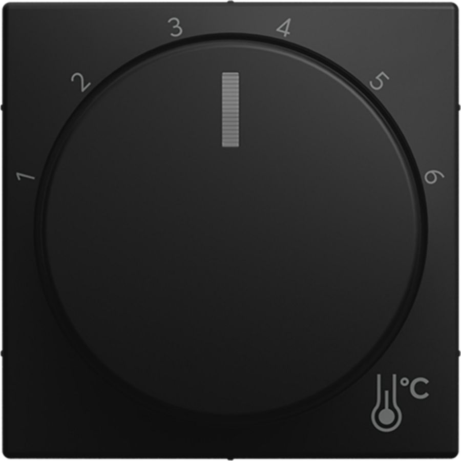 cpl v thermostaat 1094/97U SI-B-matzwart (1794 R-915)