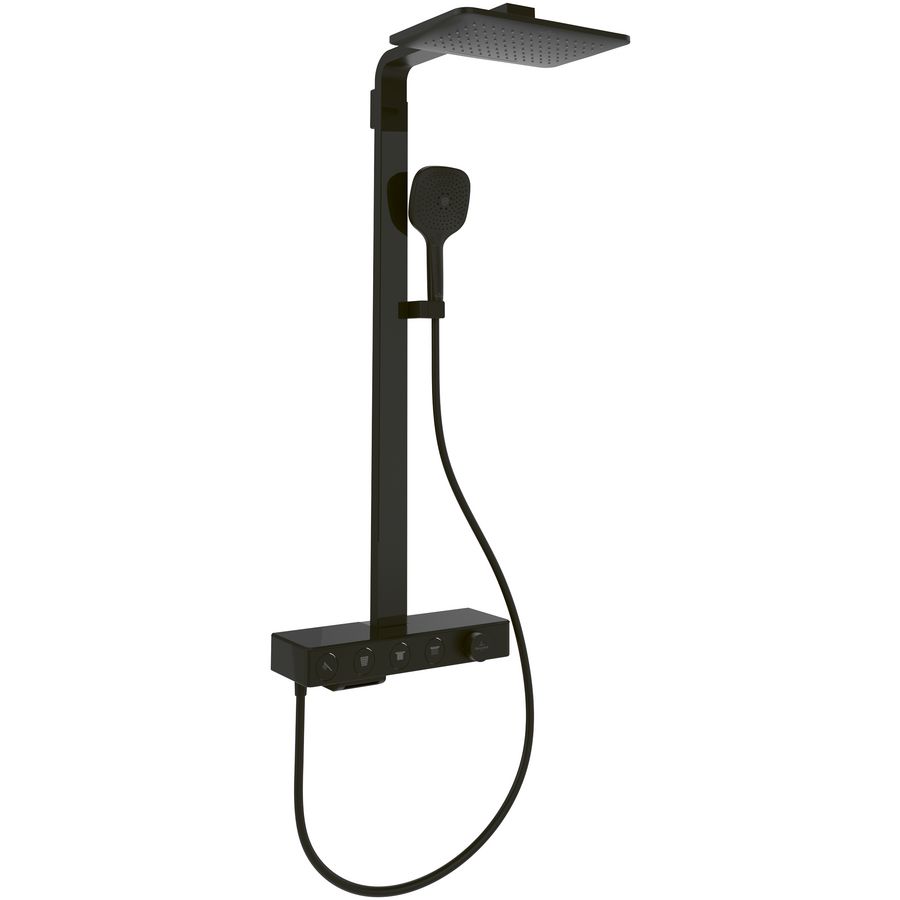 Douchesysteem met vier functies Infinity Showers Matt Black