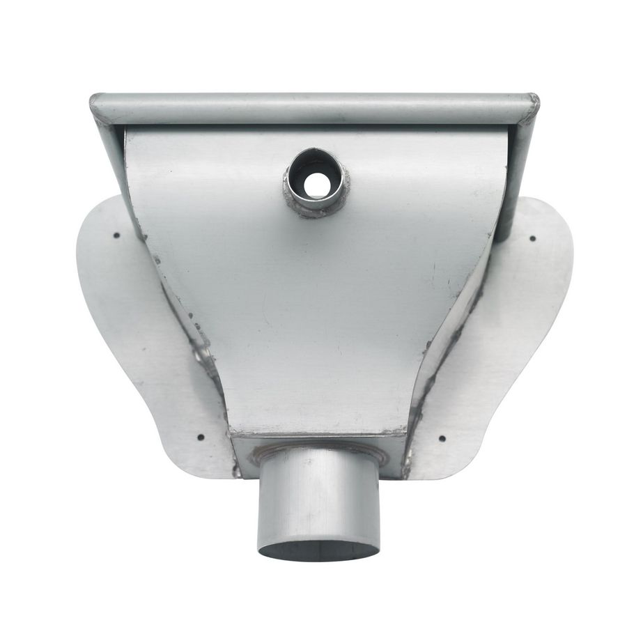 RHEINZINK prePATINA blue-grey vergaarbak Haarlem 80mm