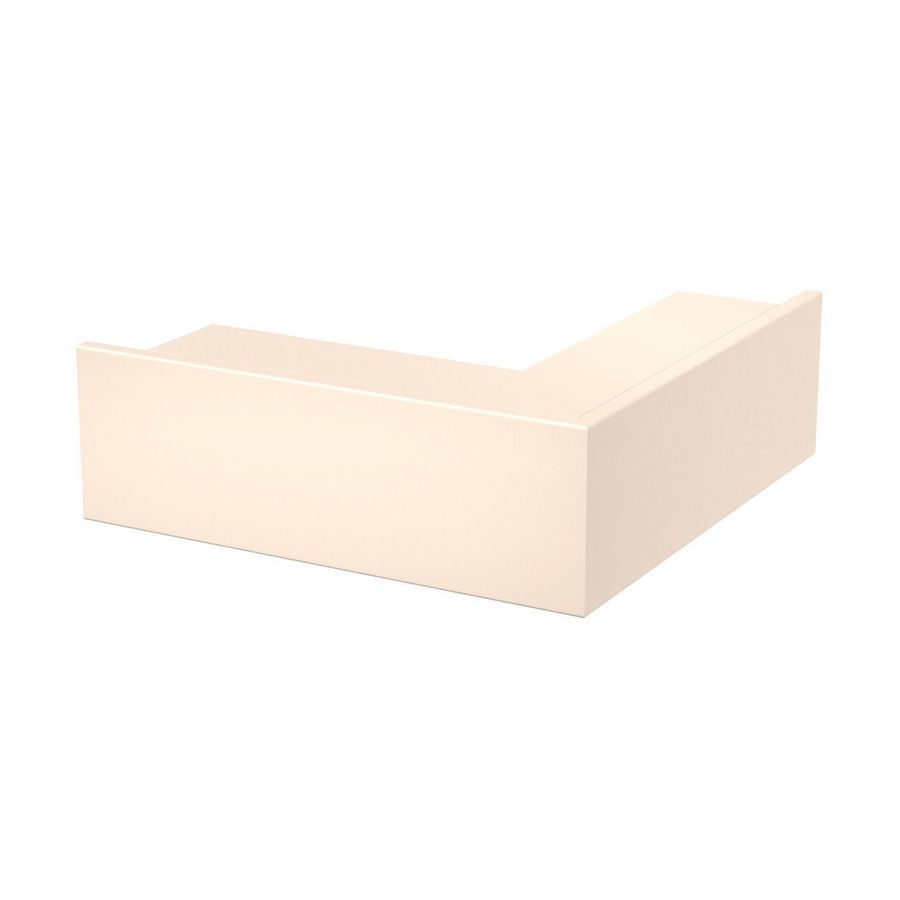 Buitenhoek 348x130x100 polyvinylchlorid creme wit 9001