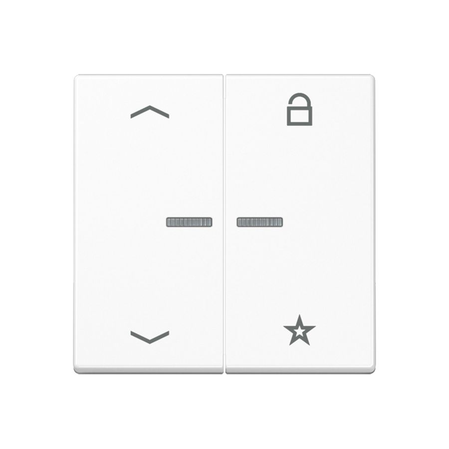 Tastafdekking pijlen A500 slagv.matwit eNet