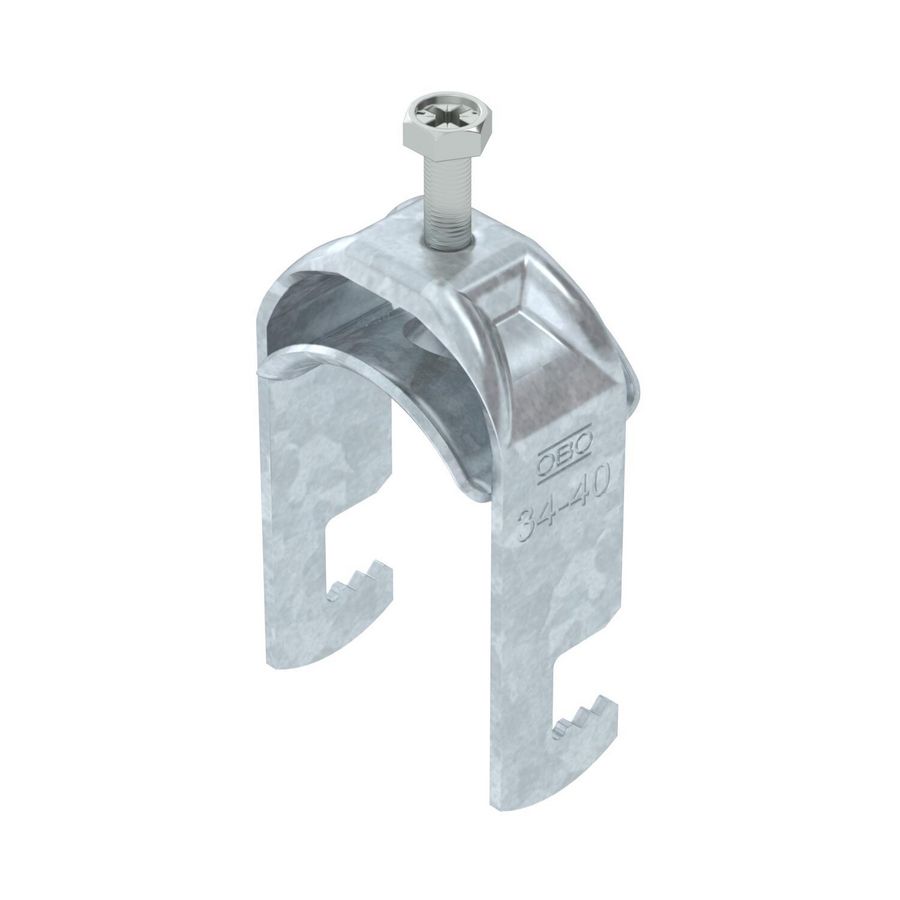 Beugelklem 34-40mm staal thermisch verzinkt VVE=100