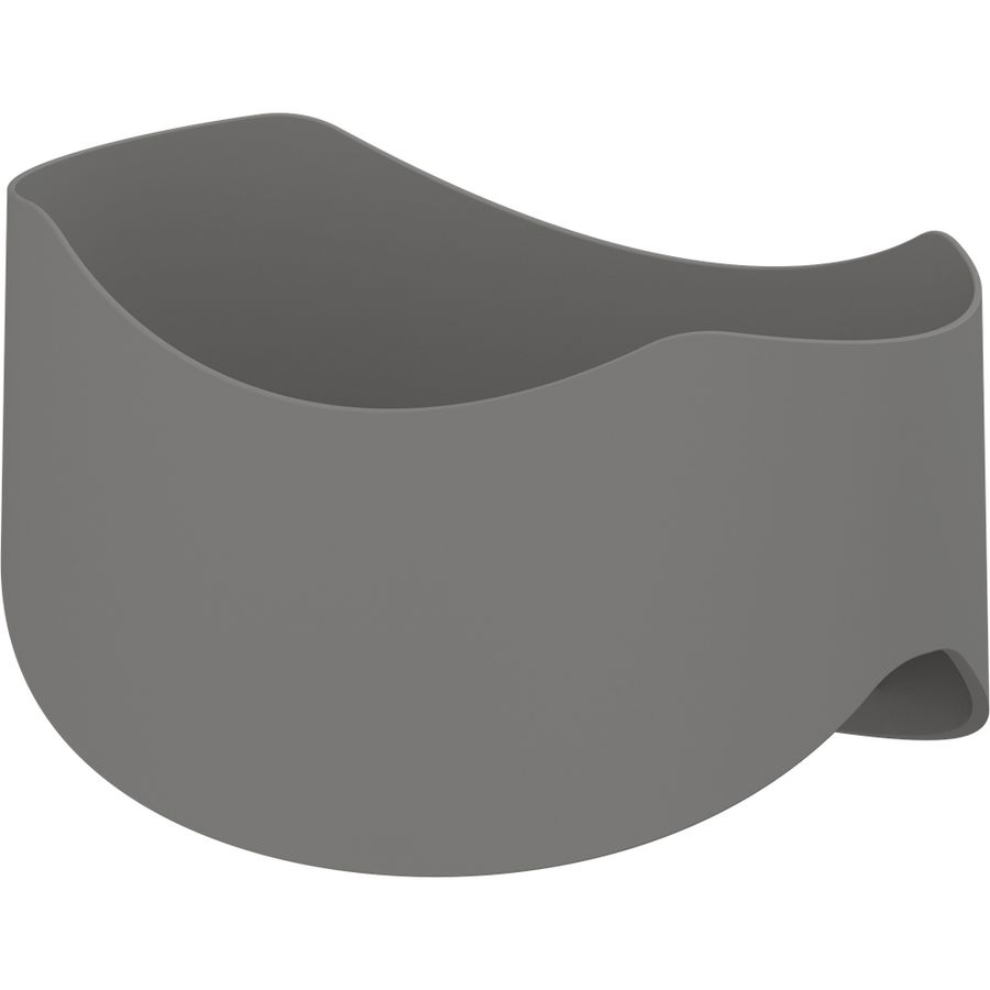 Zeephouder voor montage op horiz. handgreep antraciet