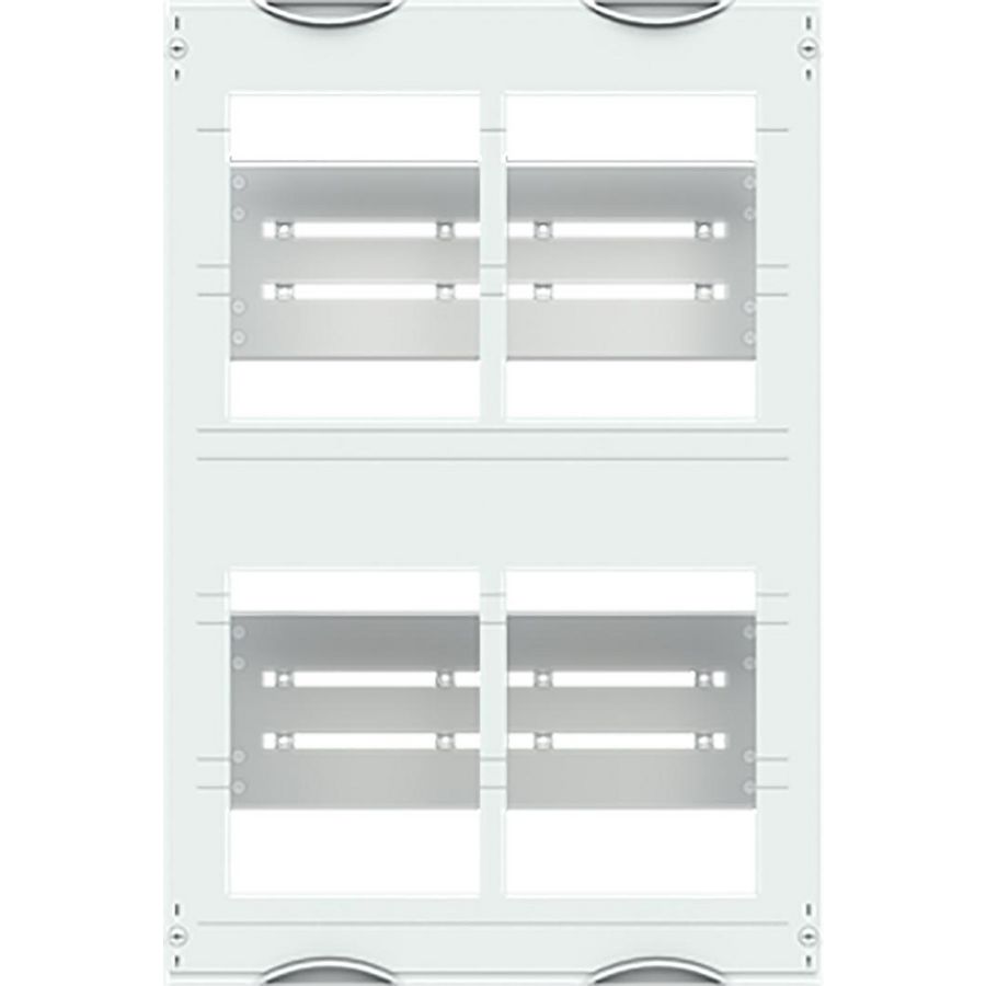 Inbouwunit leeg montagekit voor 4xNH1