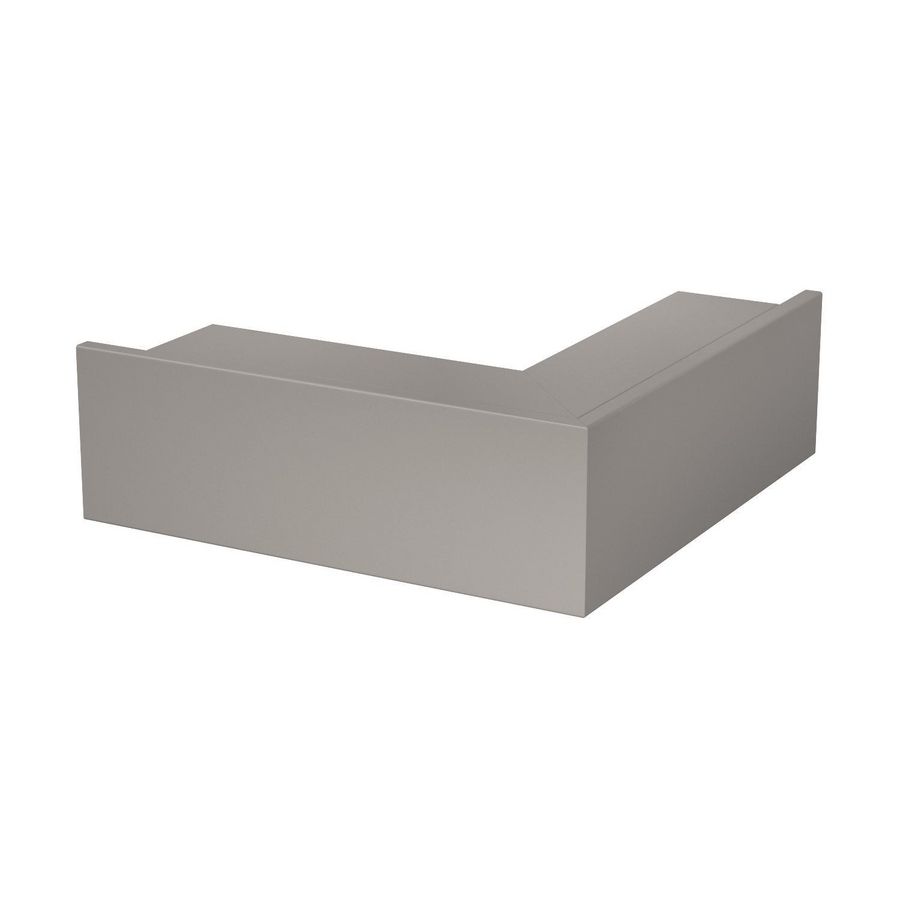 Buitenhoek 348x130x100 polyvinylchlorid steengrijs 0