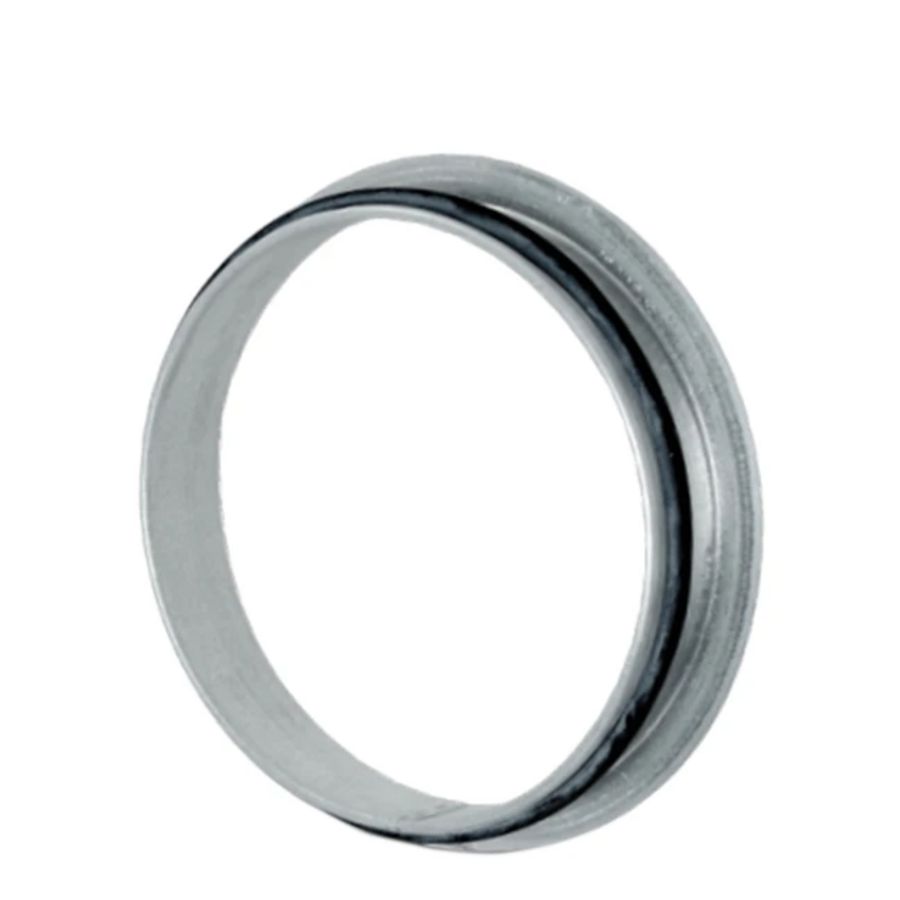 Spiro-SAFE vlakke aftakking Ø125mm (90°) (sendz. verzinkt)