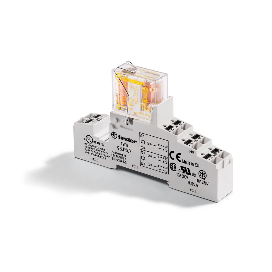 Interfacerelais 2W 8A 24DC S
