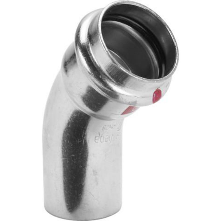 Insteekbocht persaansluiting 45° PRESTABO 18x spie 18mm 1126.1