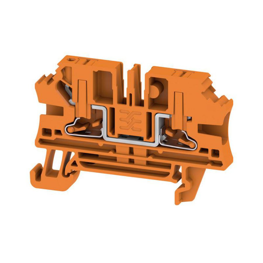 Doorvoerklem oranje 4mm2 32 A 1000 V 2871900000 VVE=50