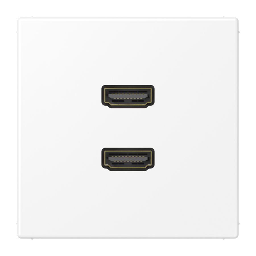Afdekking matwit voor 2xHDMI LS990