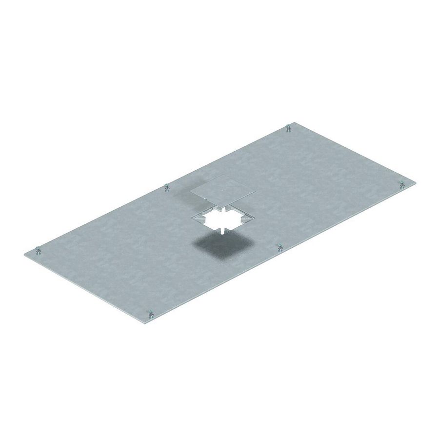 Montagedeksel voor Telitank 800x200x4