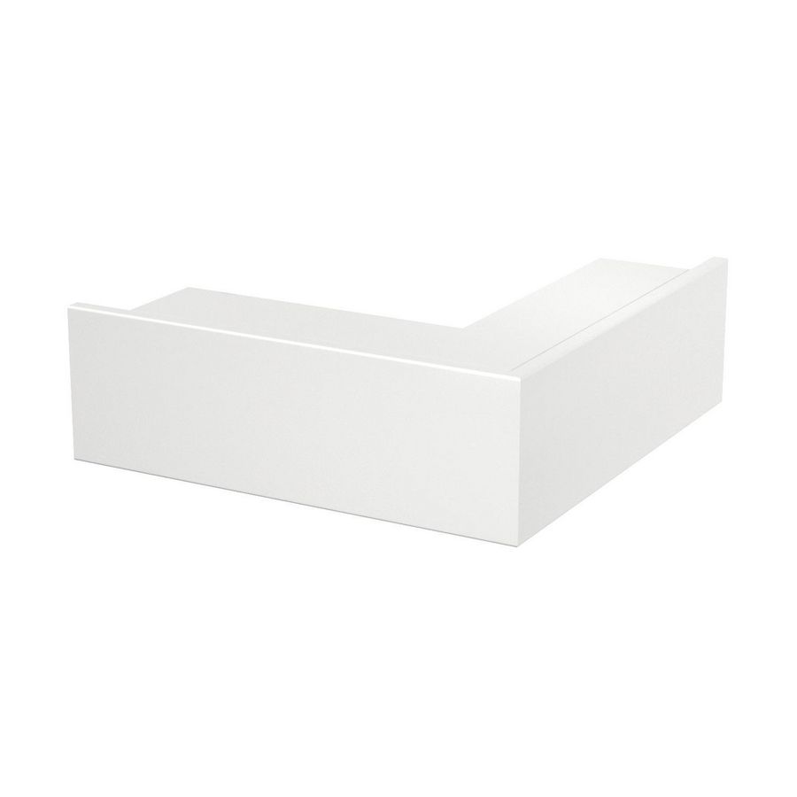 Buitenhoek 348x130x100 polyvinylchlorid puur wit