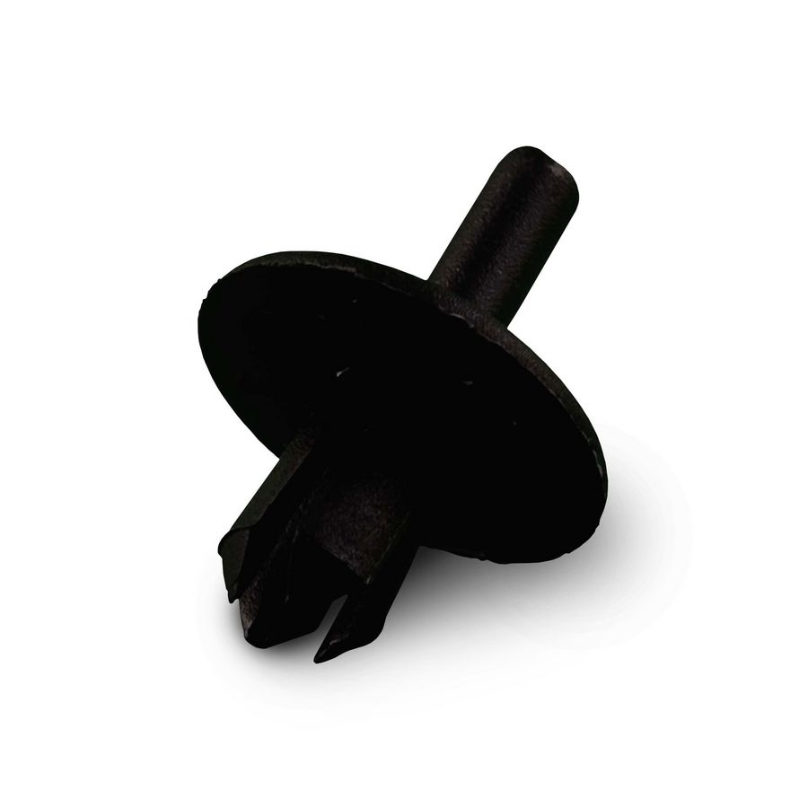 Zak a 100st. spreidklinknagel 6mm zwart