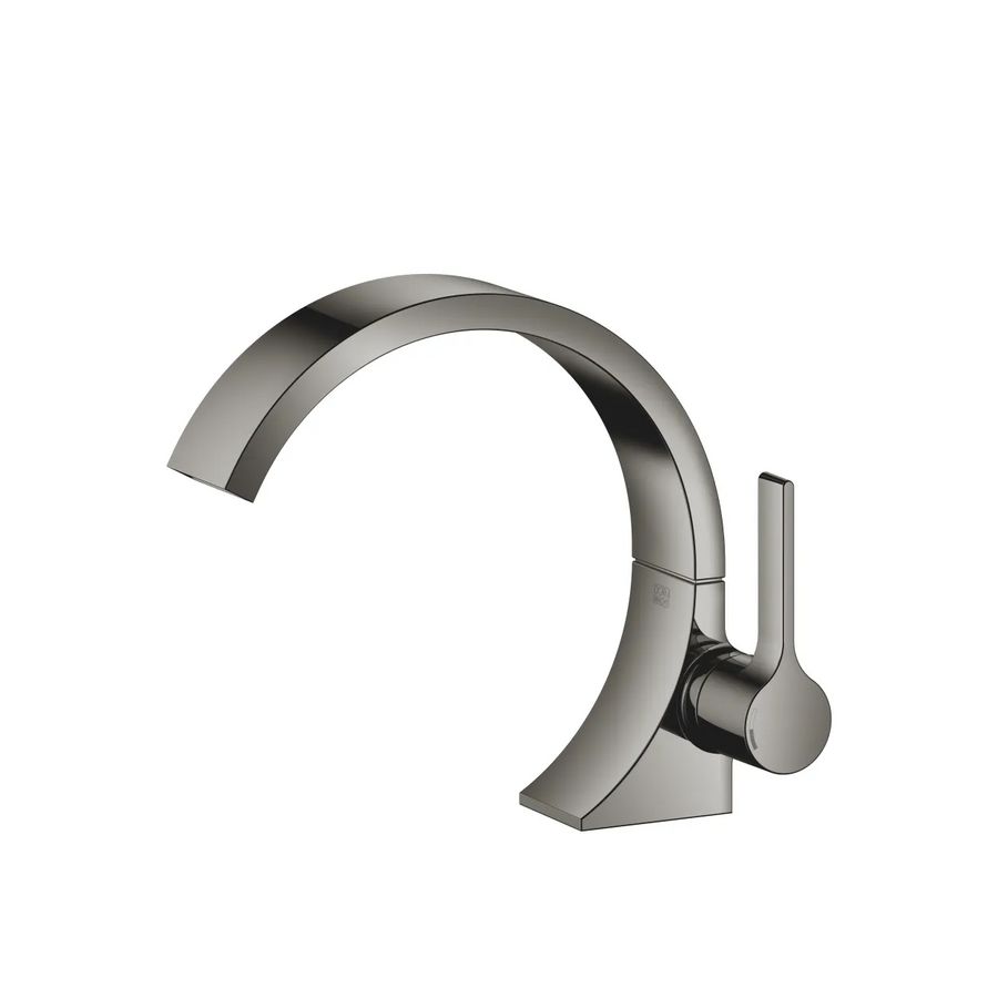 CYO Eengreeps wastafelmgkrn z.afvoer Dark Chrome 33525811-19