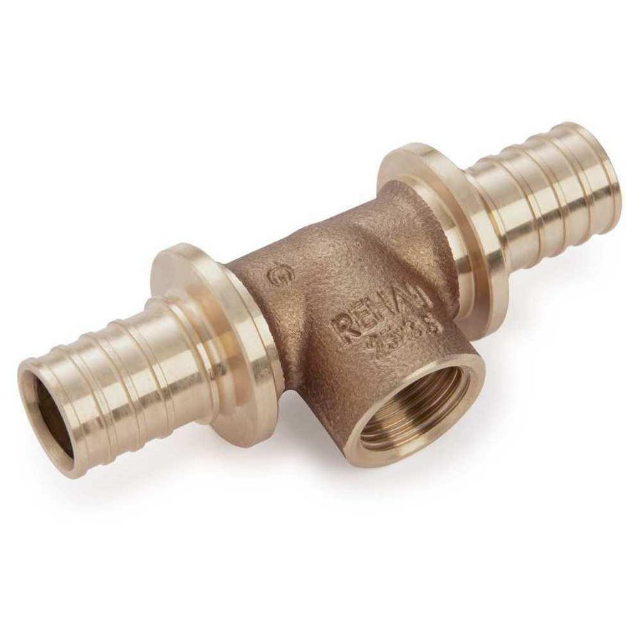T-koppeling verlopend RAUTITAN RX+ schuif 25x1/2"bn.dr.x25