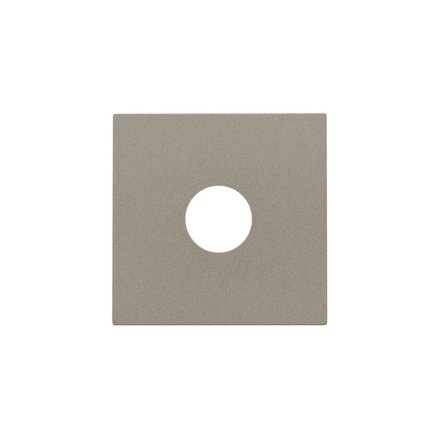 Afwerkingsset voor enkelvoudige coaxaansluiting voor tv