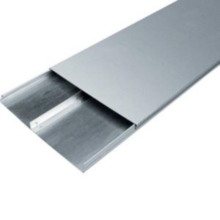 Vloergoot verzonken 2-compartimenten 340x28mm staal VVE=2